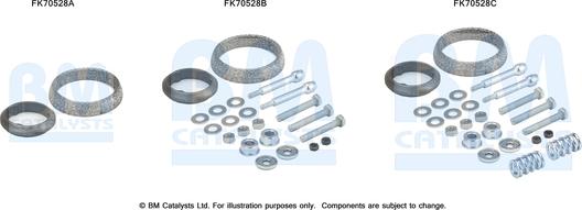 BM Catalysts FK70528 - Монтажный комплект, труба выхлопного газа avtokuzovplus.com.ua