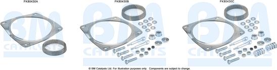 BM Catalysts FK80430 - Монтажний комплект, каталізатор autocars.com.ua