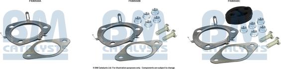 BM Catalysts FK80550 - Монтажный комплект, катализатор avtokuzovplus.com.ua