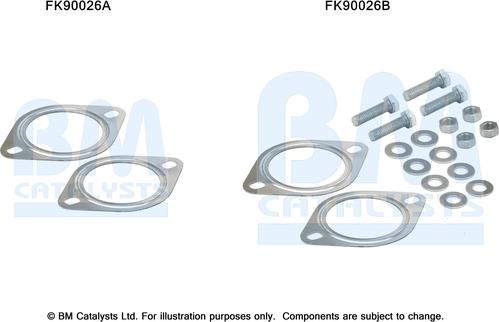 BM Catalysts FK90026 - Монтажний комплект, каталізатор autocars.com.ua