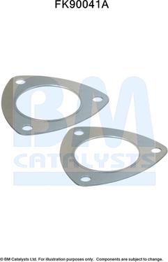 BM Catalysts FK90041 - Монтажний комплект, каталізатор autocars.com.ua
