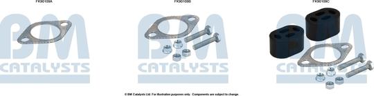 BM Catalysts FK90109 - Монтажний комплект, каталізатор autocars.com.ua