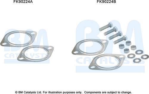 BM Catalysts FK90224 - Монтажний комплект, каталізатор autocars.com.ua
