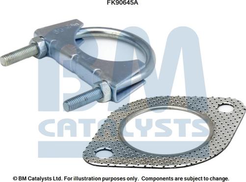 BM Catalysts FK90645 - Монтажний комплект, каталізатор autocars.com.ua