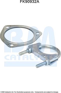BM Catalysts FK90932 - Монтажний комплект, каталізатор autocars.com.ua