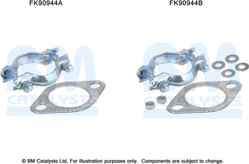 BM Catalysts FK90944 - Монтажний комплект, каталізатор autocars.com.ua