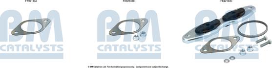 BM Catalysts FK92133 - Монтажний комплект, каталізатор autocars.com.ua