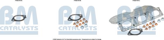 BM Catalysts FK92161 - Монтажний комплект, каталізатор autocars.com.ua