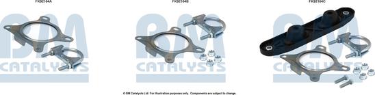 BM Catalysts FK92164 - Монтажний комплект, каталізатор autocars.com.ua