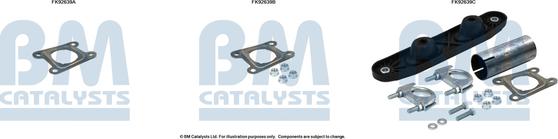 BM Catalysts FK92639 - Монтажний комплект, каталізатор autocars.com.ua