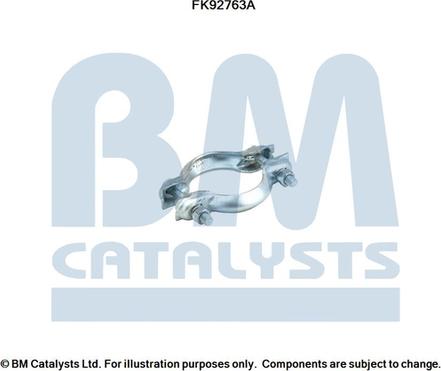 BM Catalysts FK92763 - Монтажний комплект, каталізатор autocars.com.ua