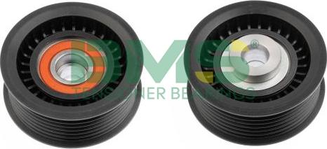 BMS BMS 528 - Паразитний / провідний ролик, поліклиновий ремінь autocars.com.ua