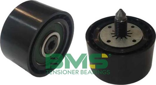 BMS BMS 725 - Паразитний / провідний ролик, поліклиновий ремінь autocars.com.ua