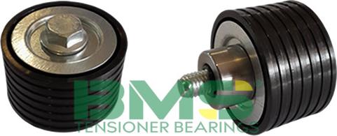 BMS BMS 727 - Паразитний / провідний ролик, поліклиновий ремінь autocars.com.ua