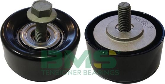 BMS BMS 732 D - Паразитний / провідний ролик, поліклиновий ремінь autocars.com.ua
