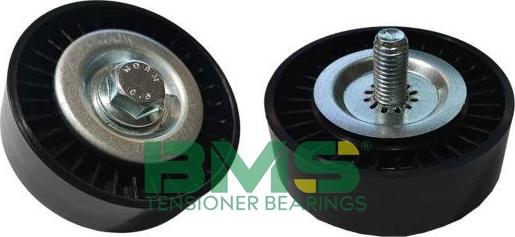 BMS BMS 761 - Паразитний / провідний ролик, поліклиновий ремінь autocars.com.ua