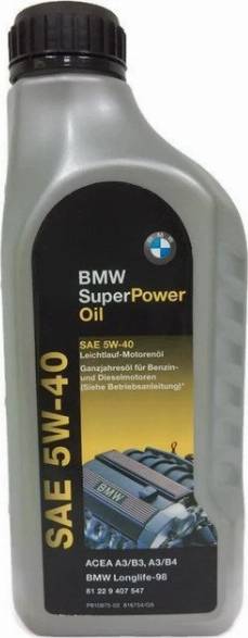 BMW 00SAE 5W-40 - Моторное масло autodnr.net