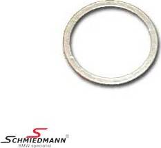 BMW 07 11 9 963 418 - Уплотнительное кольцо, резьбовая пробка маслосливного отверстия autodnr.net