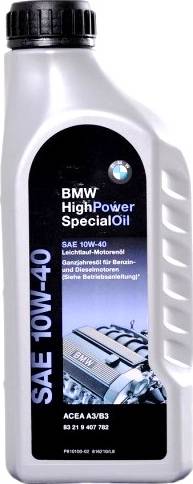 BMW 83 21 9 407 782 - Моторне масло autocars.com.ua