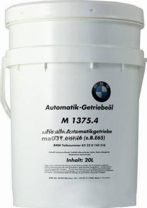BMW 83 22 0 142 516 - Масло автоматической коробки передач autodnr.net