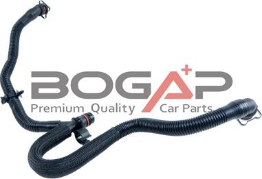 BOGAP A1210133 - Шланг, вентиляція картера autocars.com.ua