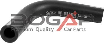 BOGAP A1210189 - Шланг, вентиляція картера autocars.com.ua