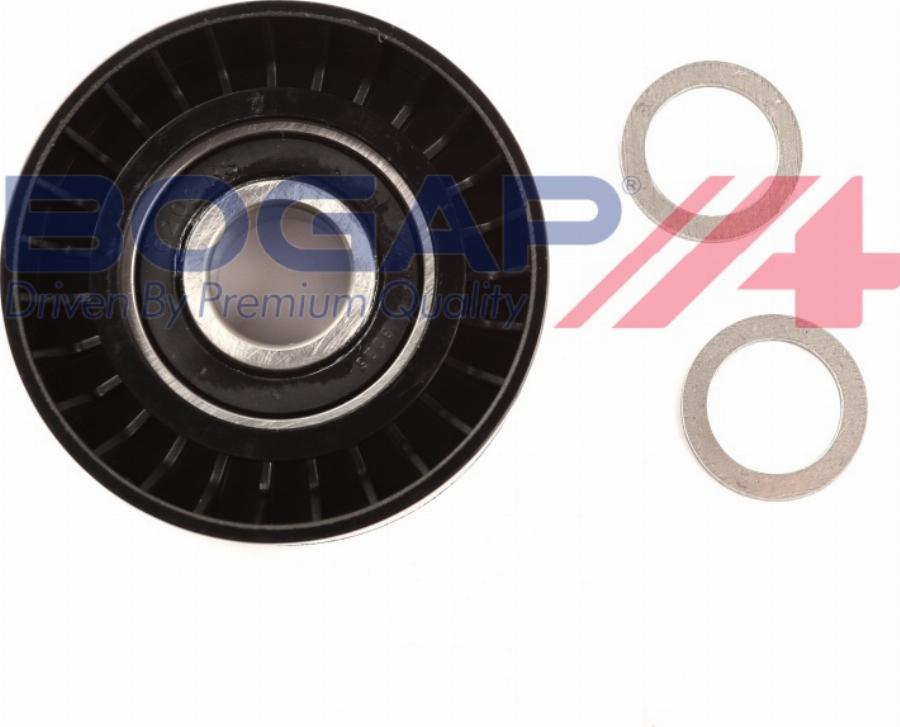 BOGAP A1320109 - Паразитний / провідний ролик, поліклиновий ремінь autocars.com.ua