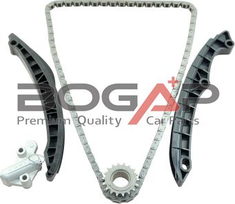 BOGAP A1328111 - Комплект ланцюга приводу распредвала autocars.com.ua