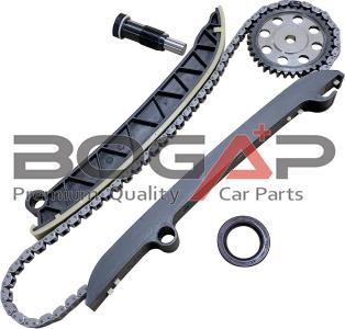 BOGAP A1328150 - Комплект ланцюга приводу распредвала autocars.com.ua