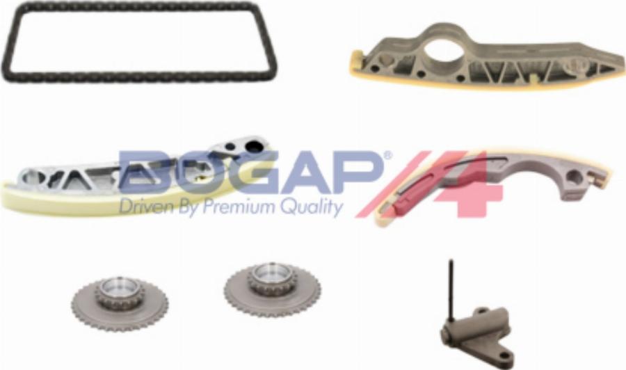 BOGAP A1328235 - Комплект ланцюга приводу распредвала autocars.com.ua