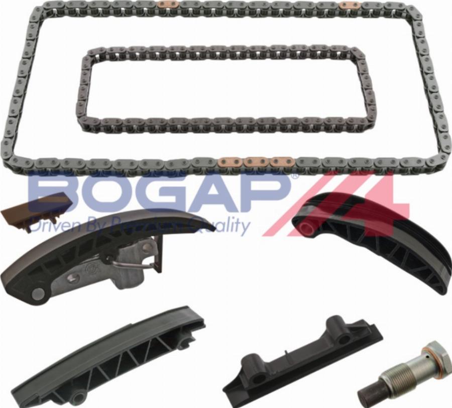BOGAP A1328250 - Комплект ланцюга приводу распредвала autocars.com.ua