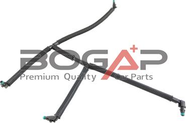 BOGAP A1621102 - Шланг, витік палива autocars.com.ua