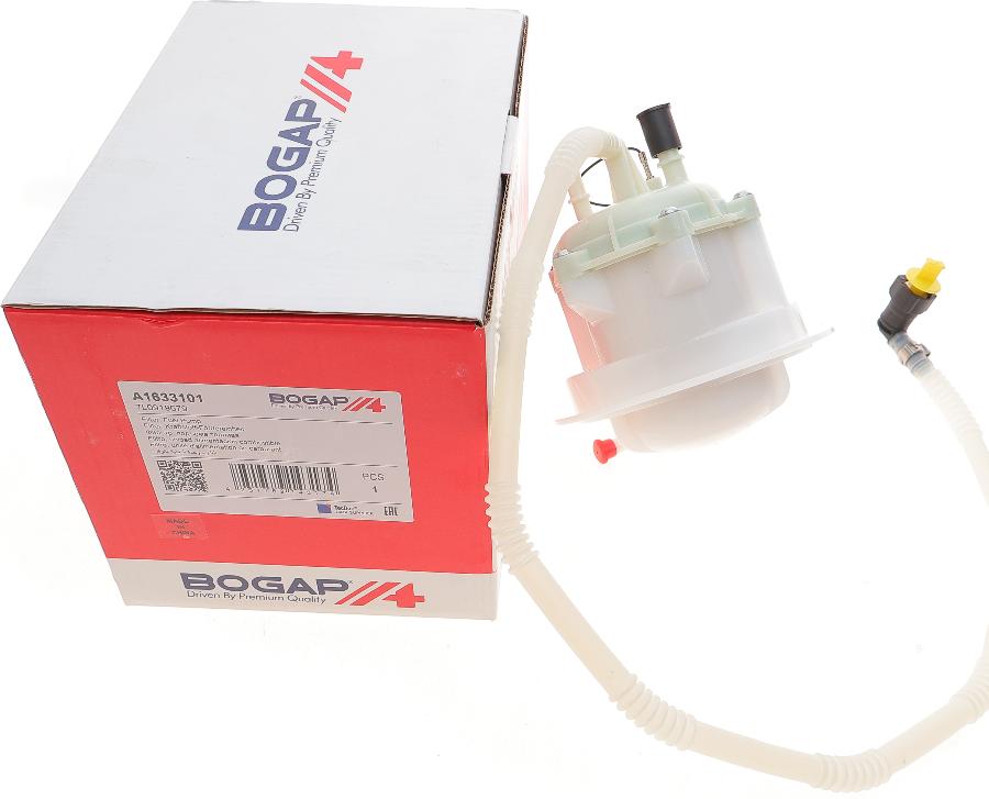 BOGAP A1633101 - Паливний фільтр autocars.com.ua