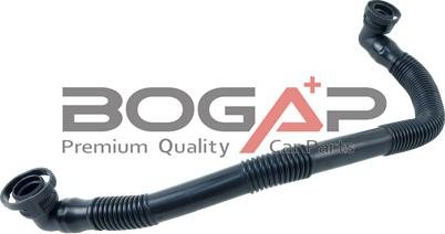 BOGAP A1825106 - Шланг, воздухоотвод кришки головки циліндра autocars.com.ua