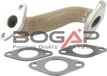 BOGAP A1832105 - Трубка, клапан повернення ОГ autocars.com.ua