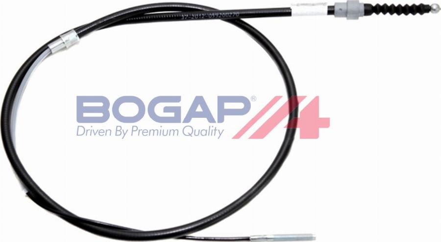 BOGAP A3126108 - Трос, гальмівна система autocars.com.ua