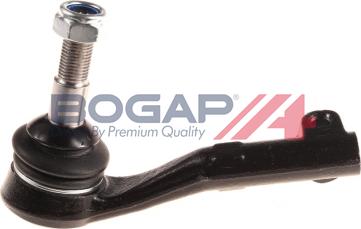 BOGAP A3233127 - Наконечник рульової тяги, кульовий шарнір autocars.com.ua