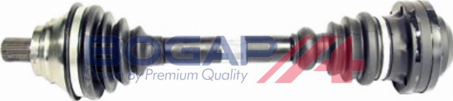 BOGAP A3710110 - Приводний вал autocars.com.ua