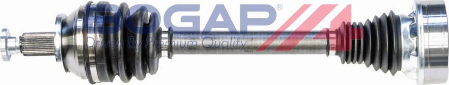 BOGAP A3710241 - Приводний вал autocars.com.ua