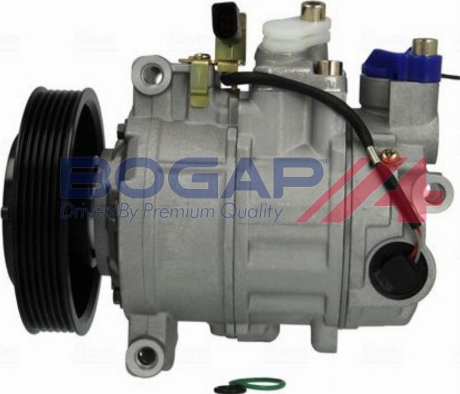 BOGAP A4110125 - Компресор, кондиціонер autocars.com.ua