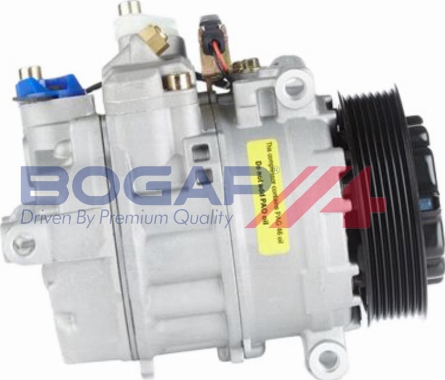 BOGAP A4110132 - Компресор, кондиціонер autocars.com.ua