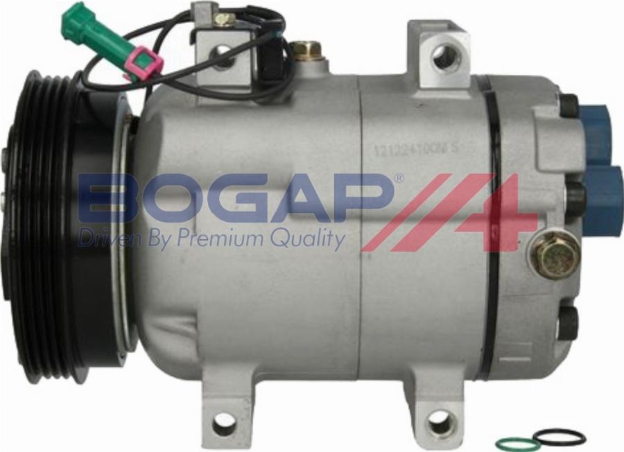 BOGAP A4110136 - Компресор, кондиціонер autocars.com.ua