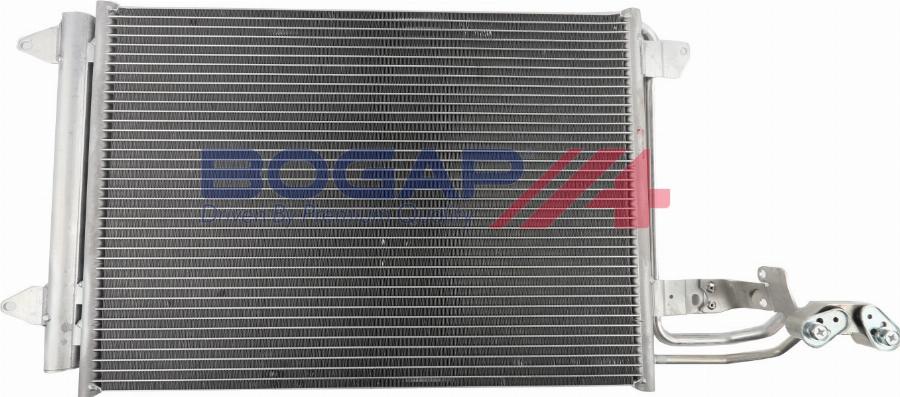 BOGAP A4117104 - Конденсатор, кондиціонер autocars.com.ua