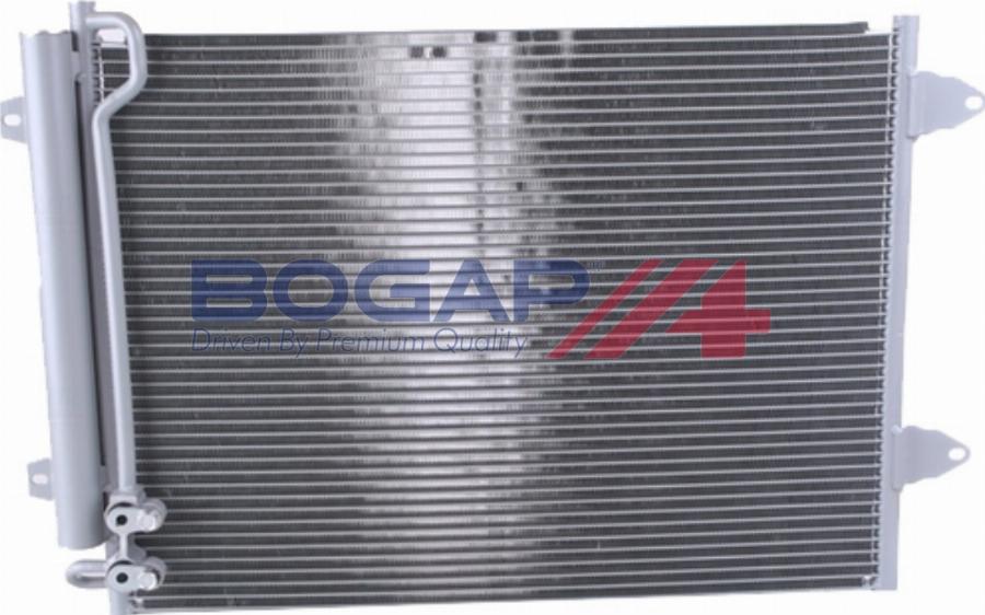 BOGAP A4117109 - Конденсатор, кондиціонер autocars.com.ua