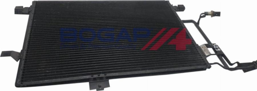 BOGAP A4117110 - Конденсатор, кондиціонер autocars.com.ua