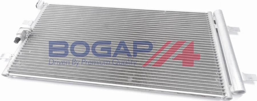 BOGAP A4117114 - Конденсатор, кондиціонер autocars.com.ua