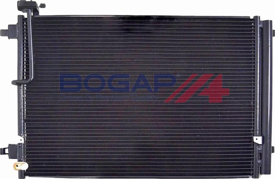 BOGAP A4117116 - Конденсатор, кондиціонер autocars.com.ua