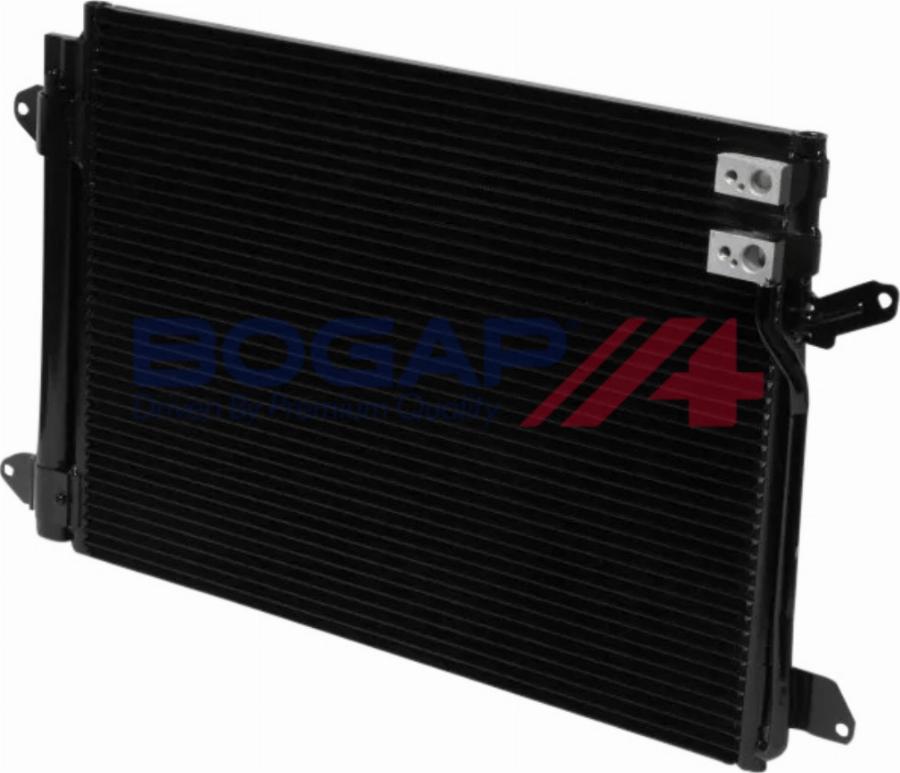 BOGAP A4117117 - Конденсатор, кондиціонер autocars.com.ua