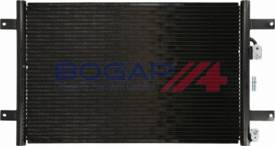BOGAP A4117126 - Конденсатор, кондиціонер autocars.com.ua