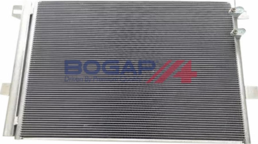 BOGAP A4117136 - Конденсатор, кондиціонер autocars.com.ua